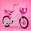 Bicicleta Infantil Rosa Menina Aro 16 Lovers 1 Led Premium